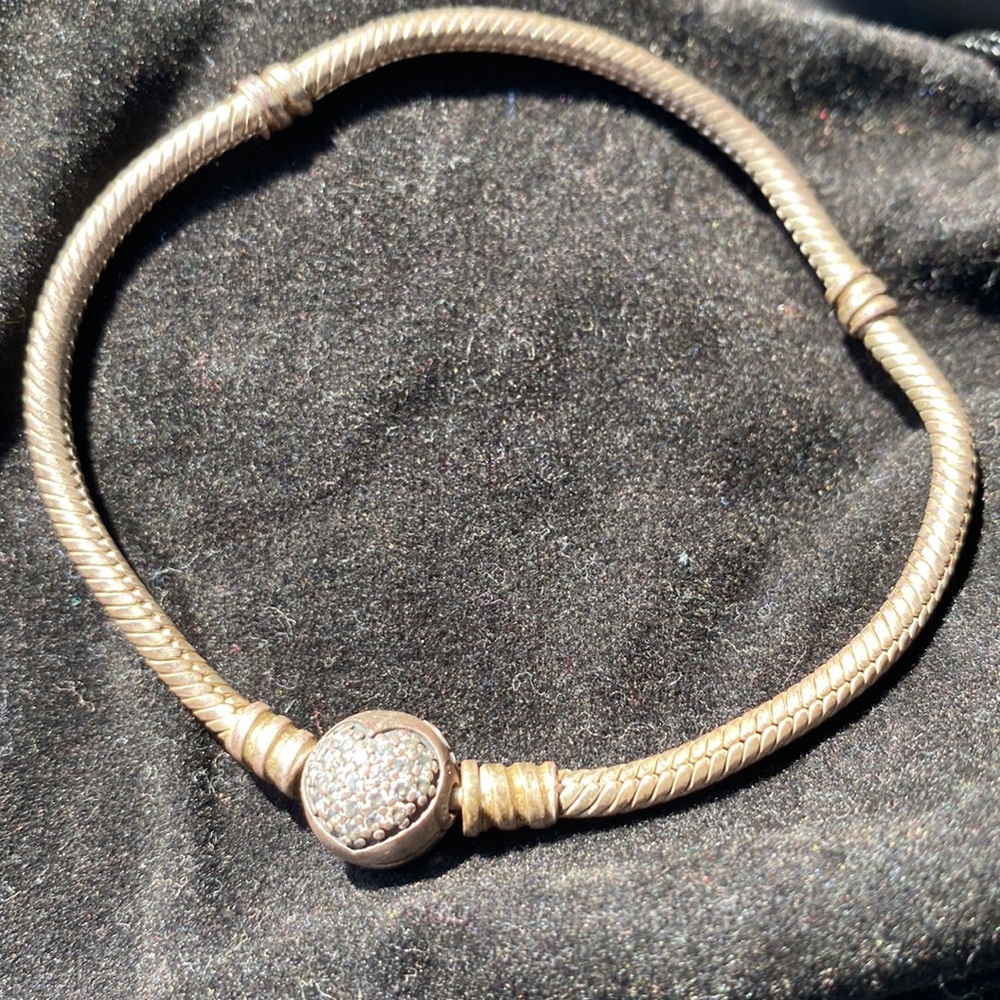 Pandora Sparkling Heart Bracelet
